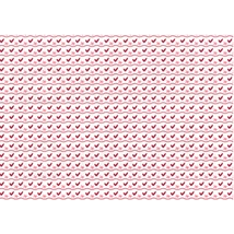 Mintás barkácsfilc - apró szíves sorminta