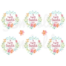 Mintás barkácsfilc - A legjobb tanító néni - koszorúban Mintás barkácsfilc - A legjobb tanító néni - koszorúban