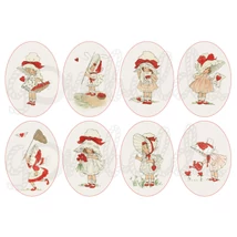 Mintás barkácsfilc - to my love - nagy