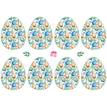 Mintás barkácsfilc - tojás mintás tojások Mintás barkácsfilc - tojás mintás tojások