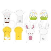 Mintás barkácsfilc - húsvéti ujjbábok Mintás barkácsfilc - húsvéti ujjbábok