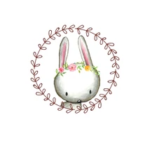 Mintás barkácsfilc - Woodland Animals - nyuszi Mintás barkácsfilc - Woodland Animals - nyuszi