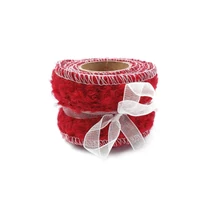 Műgyapjú tekercs - 5cm - 1,5m - piros Műgyapjú tekercs - 5cm - 1,5m - piros