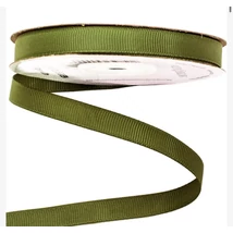 Ripsz szalag - 10mm - 20m - olívazöld Ripsz szalag - 10mm - 20m - olívazöld