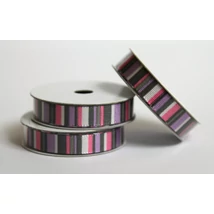 Keskeny csíkos ripsz/grosgrain szalag - 2m