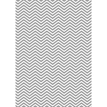 Mintás barkácsfilc - Christmas Basics - szürke cikk-cakk Mintás barkácsfilc - Christmas Basics - szürke cikk-cakk