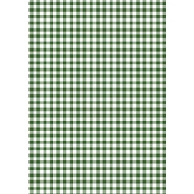 Mintás barkácsfilc - Christmas Basics - zöld kockás
