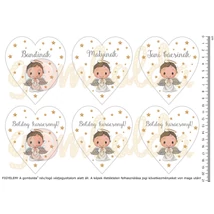 Mintás barkácsfilc - nevesíthető - cuki fiú angyalka NÉVVEL Mintás barkácsfilc - nevesíthető - cuki fiú angyalka NÉVVEL