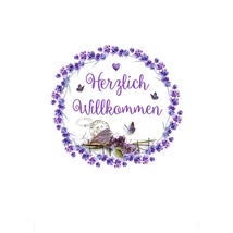 Mintás barkácsfilc - levendula Provence - Herzlich Willkommen hímzőkeretbe Mintás barkácsfilc - levendula Provence - Herzlich Willkommen hímzőkeretbe