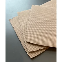 Valódi bőr lapok szivaccsal - drapp - 3db - 35cm x 20cm Valódi bőr lapok szivaccsal - drapp - 3db - 35cm x 20cm