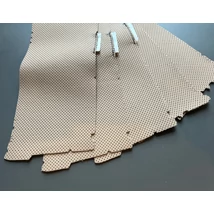 Valódi bőr lapok - drapp - 5db - 35cm x 10cm Valódi bőr lapok - drapp - 5db - 35cm x 10cm