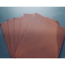 Valódi bőr lapok szivaccsal - sötétbarna - 35cm x 25cm Valódi bőr lapok szivaccsal - sötétbarna - 35cm x 25cm