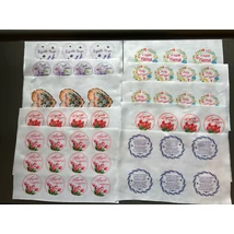 Vegyes mintás barkácsfilc csomag - 10db - 01 Vegyes mintás barkácsfilc csomag - 10db - 01