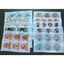 II. osztályú mintás barkácsfilc csomag - 10db - 426 II. osztályú mintás barkácsfilc csomag - 10db - 426