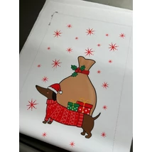 Ii. oszt. Panama minimat mikulás zsák - cuki tacskó Ii. oszt. Panama minimat mikulás zsák - cuki tacskó