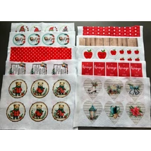 II. osztályú mintás barkácsfilc csomag - 10db - 103 II. osztályú mintás barkácsfilc csomag - 10db - 103