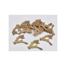 Arany ugrószarvas 5cm - 5db Arany ugrószarvas 5cm - 5db