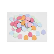 Fa tojás dekorációk - 3cm - 10db - színes