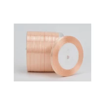 Szatén szalag - 6mm - 22m - barack Szatén szalag - 6mm - 22m - barack