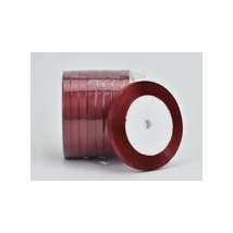 Szatén szalag - 6mm - 22m - bordó Szatén szalag - 6mm - 22m - bordó