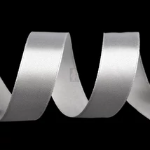 20mm széles szatén szalag - 15m - fehér