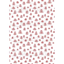 Mintás barkácsfilc - Scandi Christmas piros - pálcika fák Mintás barkácsfilc - Scandi Christmas piros - pálcika fák