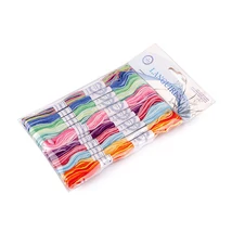 Osztott hímzőfonal válogatás - melírozott mix