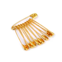 Biztosítótű - 10db - 28mm - arany Biztosítótű - 10db - 28mm - arany