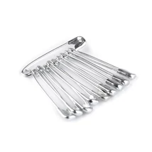 Biztosítótű - 10db - 28mm - nikkel Biztosítótű - 10db - 28mm - nikkel