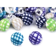 Textillel bevont gombcsomag - vegyes