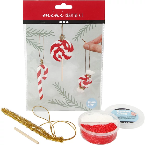 Mini Creative Kit - Csináld magad! karácsonyi cukorkák