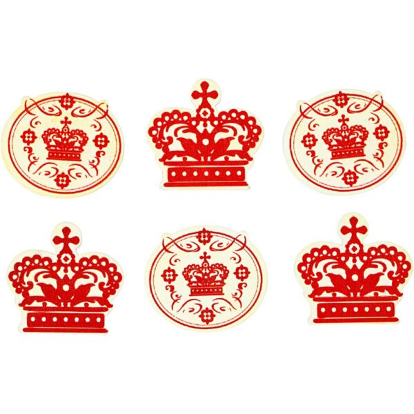 Öntapadós fa furnér dekorációs csomag - Copenhagen Crowns