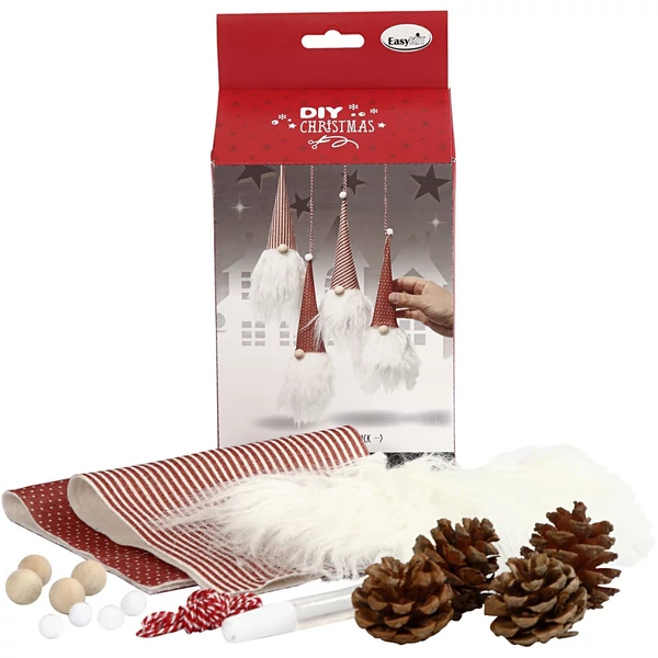 Csináld magad! szett - Christmas Elves - 4db figurához