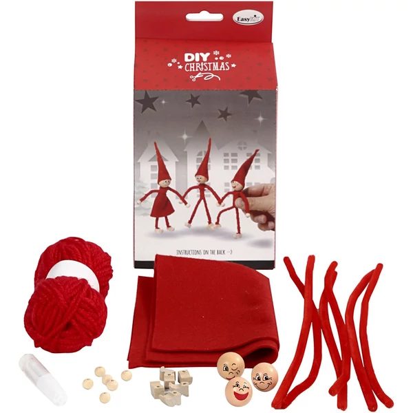 Csináld magad! szett - Christmas Friends - 3db figurához