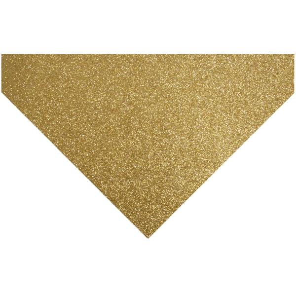 Glitteres barkácsfilc - arany