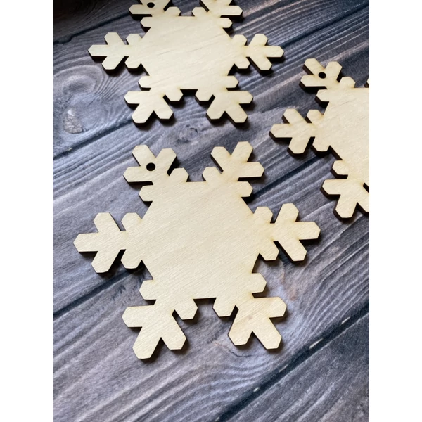 Nyír furnér hópihe alap - 4mm vastag - 14cm