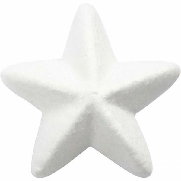 Polisztirol csillag - 6cm