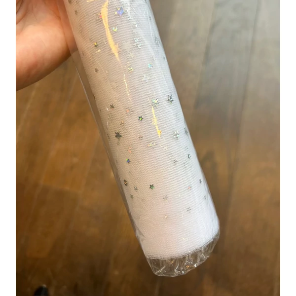 Dekorációs tüll - 48cm széles - 4.5m hosszú