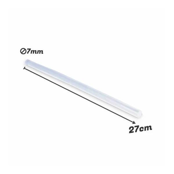 Mini ragasztópisztoly patron - 7mm - 27cm