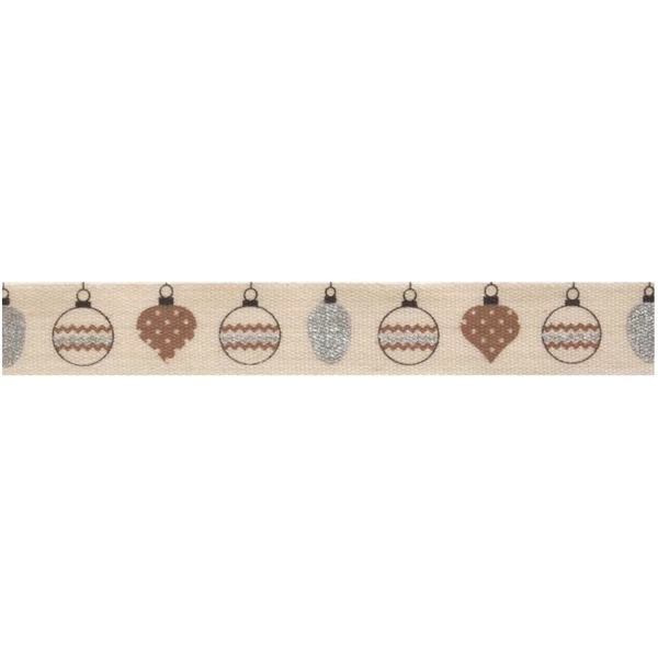 100% pamut szalag csomag - Gold and Silver Baubles