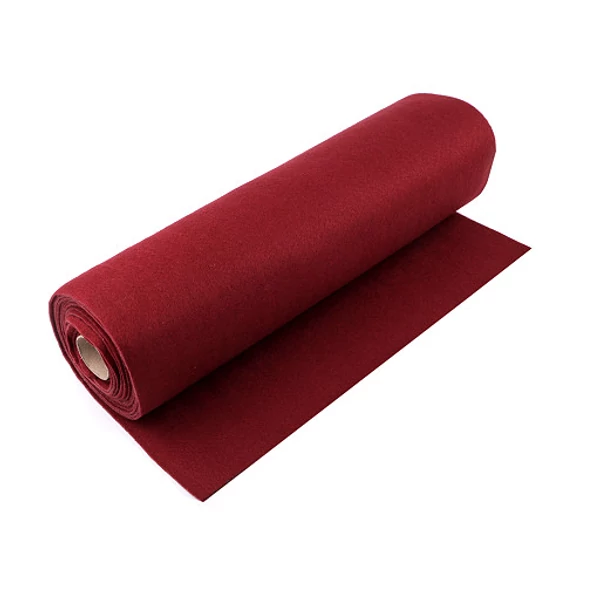 Bordó barkácsfilc - 41cm széles